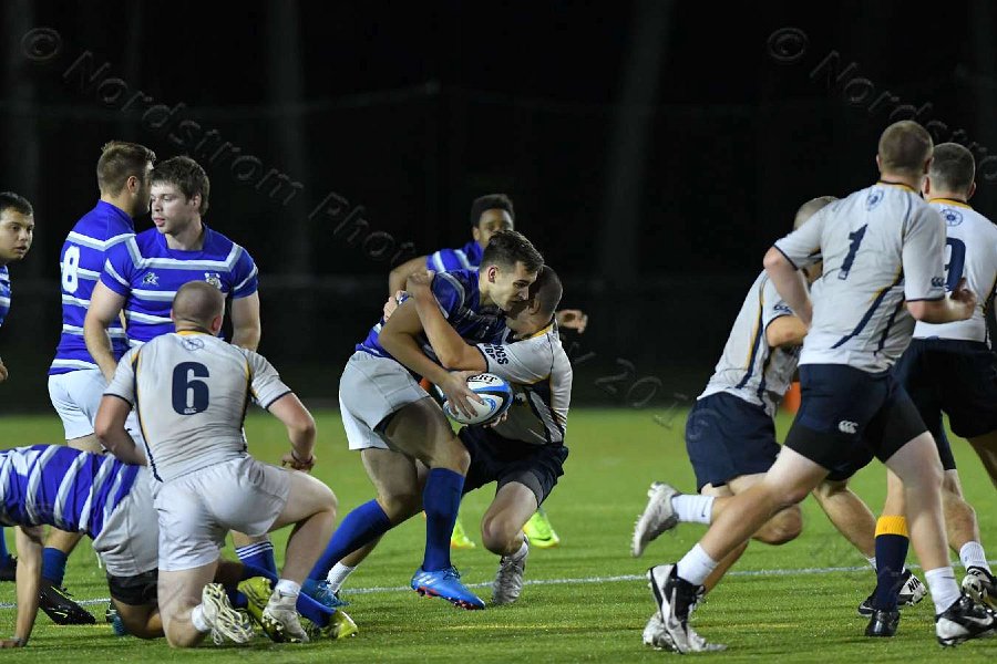 Wheaton Men\'s Rugby vs Mass Maritime.  Photo by Keith Nordstrom